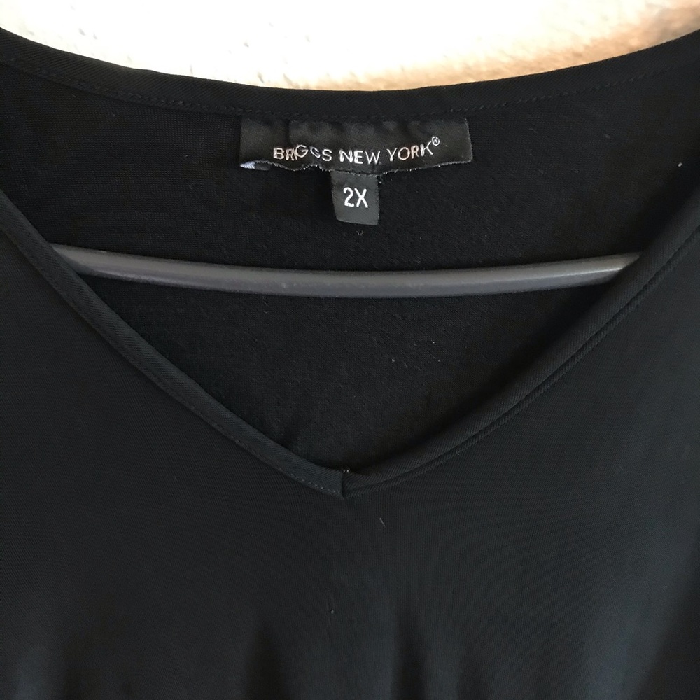 58) 🖤Briggs New York blouse